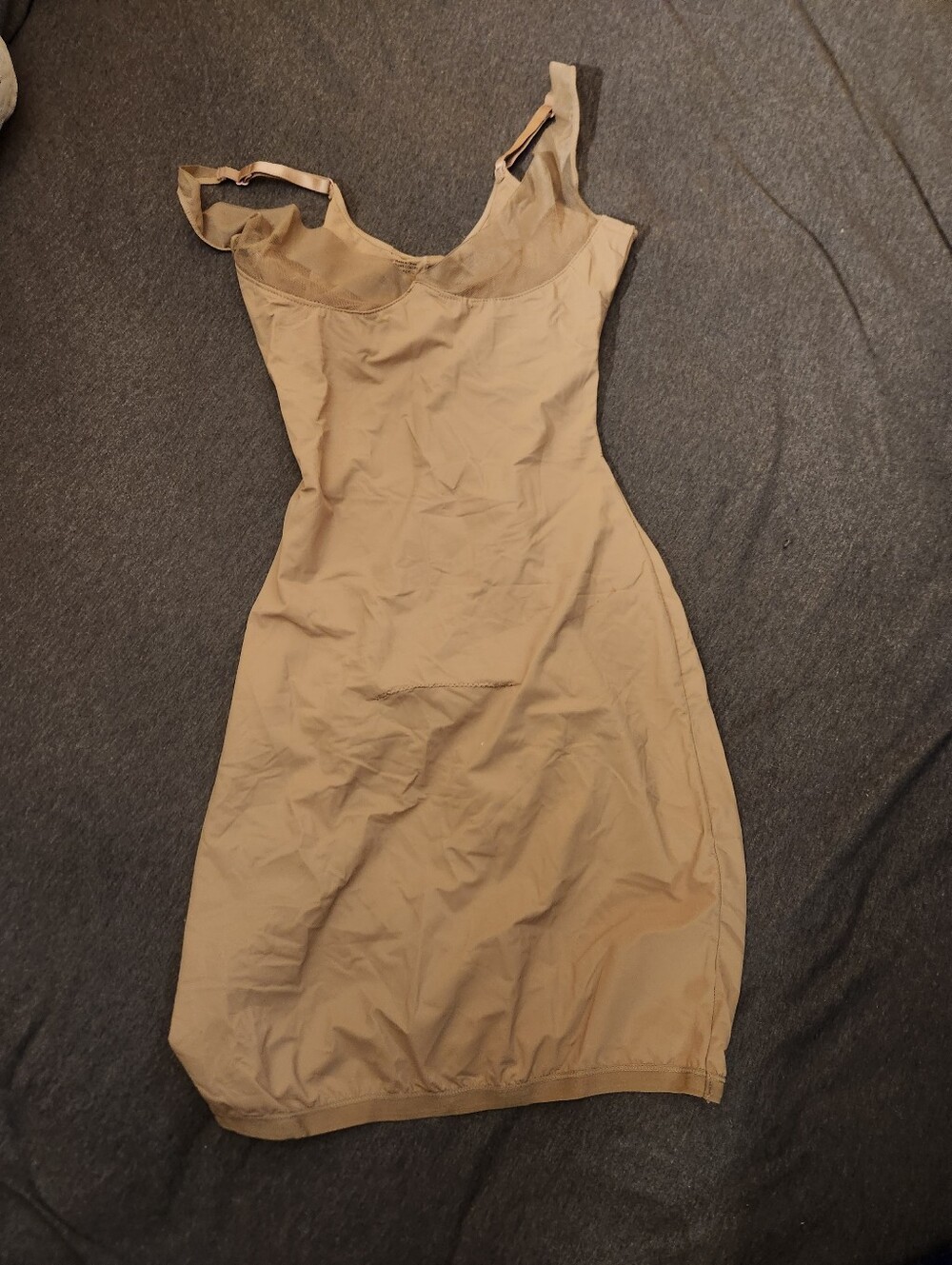 Nude Beige Shapewear Dress
